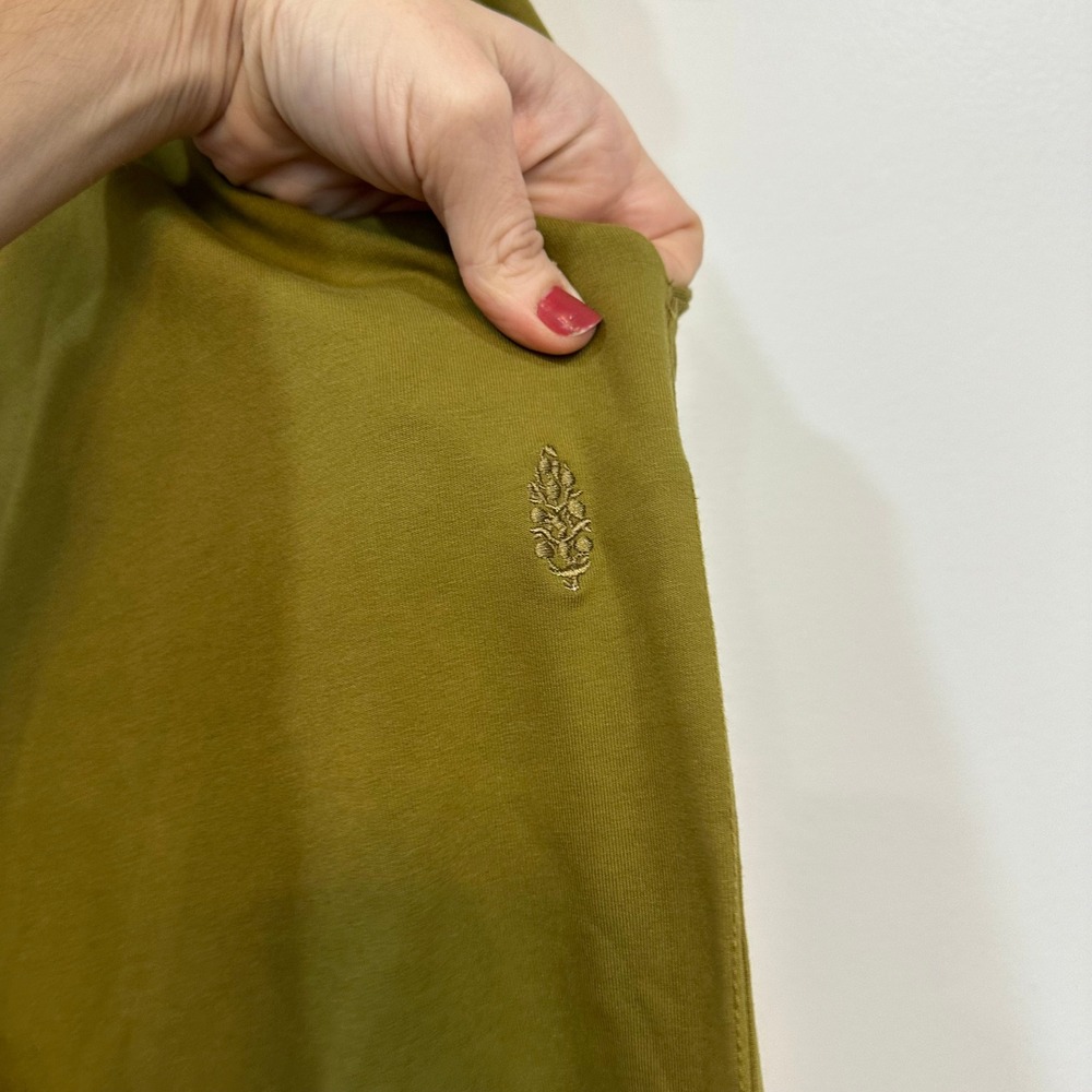 Free People Movment Womens Sweatpants Small Olive Green Joggers Field Goal - Picture 6 of 11